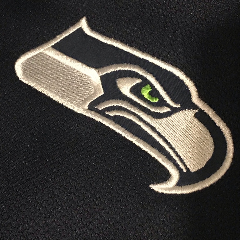New Seattle Seahawks NFL Jacket Full ZIP New with Tags Men’s Large - Picture 6 of 9